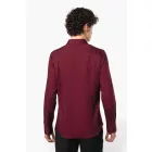 Kariban hosszú ujjú ing Cotton Stretch 120 bordó