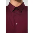 Kariban hosszú ujjú ing Cotton Stretch 120 bordó