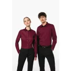 Kariban hosszú ujjú ing Cotton Stretch 120 bordó