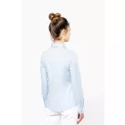 Kariban hosszú ujjú női ing Cotton Stretch 120 világoskék