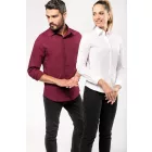 Kariban hosszú ujjú női ing Cotton Stretch 120 fehér