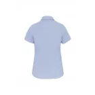 Kariban rövid ujjú női ing Cotton Stretch 120 világos kék