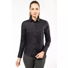 Kariban hosszú ujjú női ing Non-Iron 115 fekete