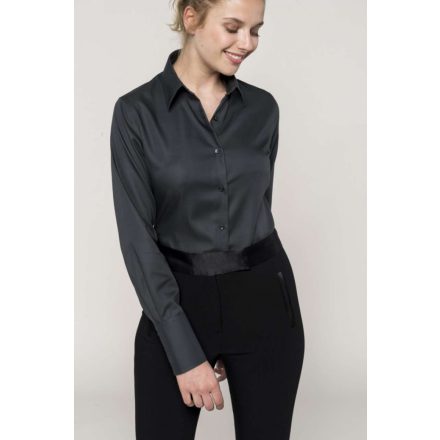 Kariban hosszú ujjú női ing Non-Iron 115 cink