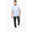 Kariban rövid ujjú ing Non-Iron 115 égszínkék