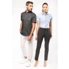 Kariban rövid ujjú női ing Non-Iron 115 égszínkék