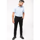 Kariban rövid ujjú ing Cotton Poplin 125 égszínkék