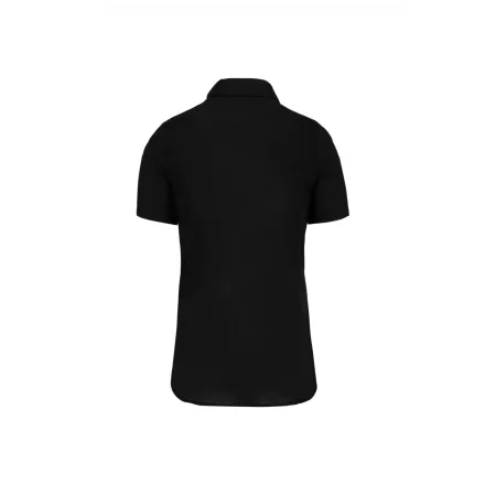 Kariban rövid ujjú női ing Cotton Fitted 125 fekete