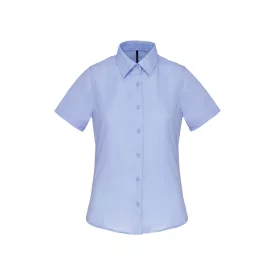 Kariban rövid ujjú női ing Cotton Fitted 125 égszínkék