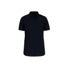 Kariban rövid ujjú női ing Cotton Fitted 125 tengerkék