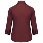 Kariban 3/4 ujjú női ing Puplin 110 bordó