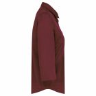 Kariban 3/4 ujjú női ing Puplin 110 bordó