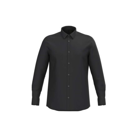 Kariban hosszú ujjú ing Poplin Easy Care 108 fekete
