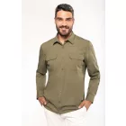 Kariban hosszú ujjú ing Safari 120 khaki