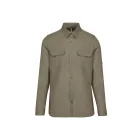Kariban hosszú ujjú ing Safari 120 khaki