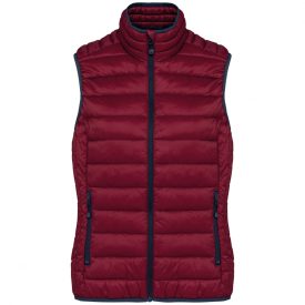 Kariban női mellény Lightweight bordó