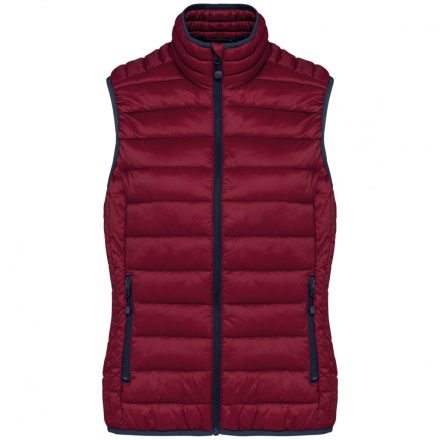 Kariban női mellény Lightweight bordó