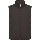 Kariban mellény Fleece Lined sötétszürke