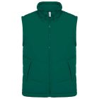 Kariban mellény Fleece Lined sötétzöld