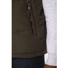 Kariban mellény Fleece Lined mohás zöld