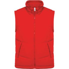 Kariban mellény Fleece Lined piros