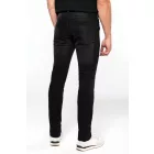 Kariban farmernadrág Basic Jeans mosott fekete