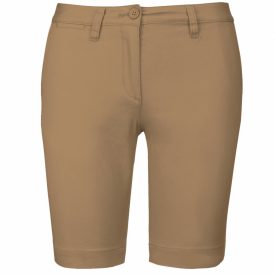 Kariban női bermuda Chino 245 camel