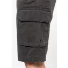 Kariban bermuda Multipocket Twill Strech 245 sötétszürke