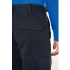 Kariban bermuda Multipocket Twill Strech 245 sötékék