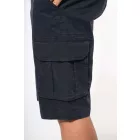Kariban bermuda Multipocket Twill Strech 245 sötékék