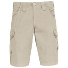 Kariban bermuda Multipocket Twill 140 bézs