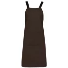 Kariban melles kötény Organic Cotton 280 csokoládé