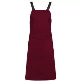 Kariban melles kötény Organic Cotton 280 burgundy