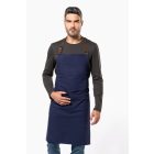 Kariban melles kötény Vintage Cotton 320 tengerkék