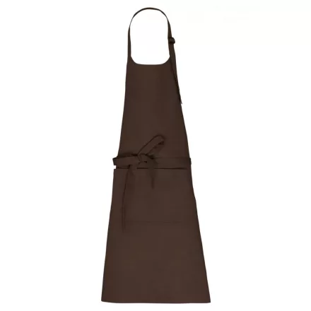 Kariban melles kötény Organic Cotton csokoládé