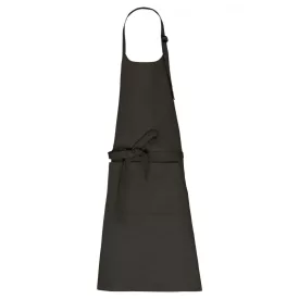 Kariban melles kötény Organic Cotton sötét szürke