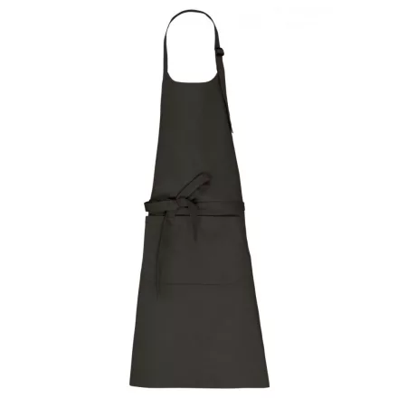 Kariban melles kötény Organic Cotton sötét szürke
