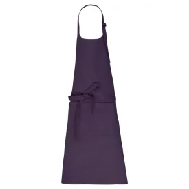 Kariban melles kötény Organic Cotton sötét szilva