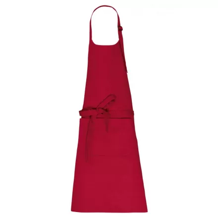Kariban melles kötény Organic Cotton piros