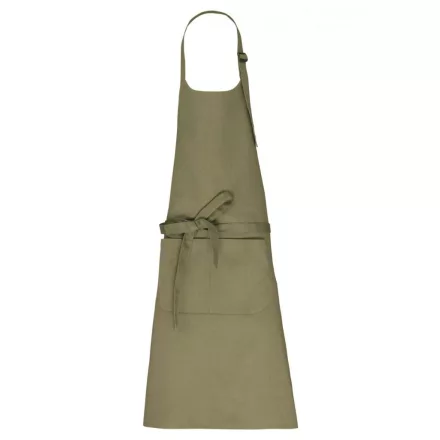 Kariban melles kötény Organic Cotton olíva