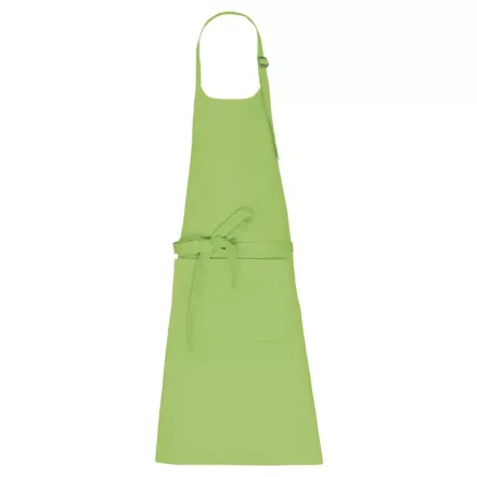 Kariban melles kötény Organic Cotton lime