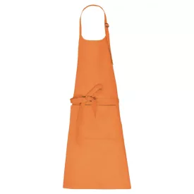 Kariban melles kötény Organic Cotton világos narancs