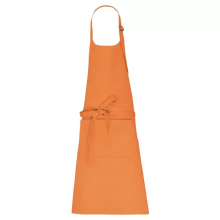Kariban melles kötény Organic Cotton világos narancs
