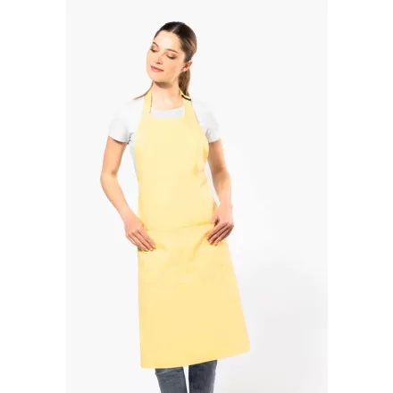 Kariban melles kötény Organic Cotton sárga