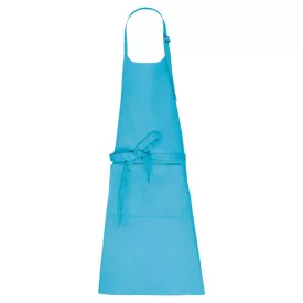 Kariban melles kötény Organic Cotton türkiz