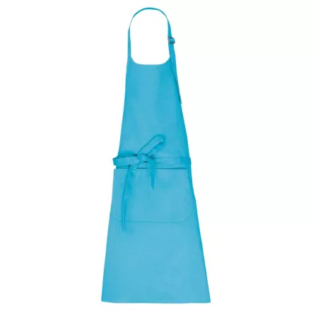 Kariban melles kötény Organic Cotton türkiz