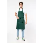 Kariban melles kötény K890 üvegzöld