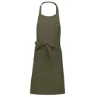 Kariban melles kötény K890 világos khaki