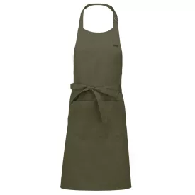 Kariban melles kötény K890 világos khaki