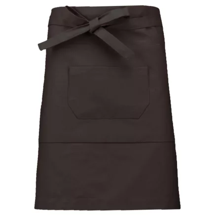 Kariban derék kötény Cotton Mid-Length 280 csokoládé
